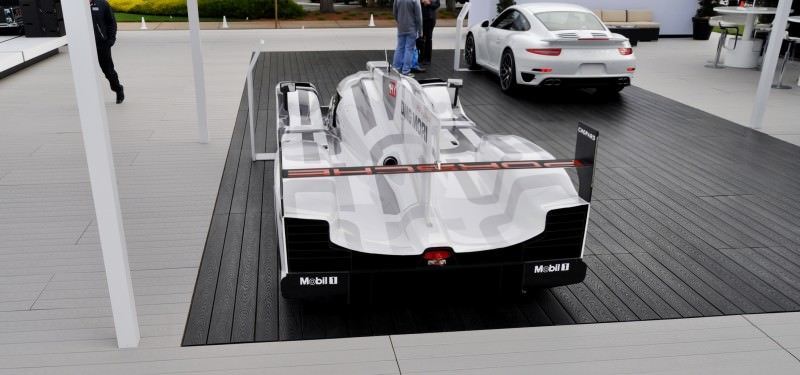 Car-Revs-Daily.com 2014 Porsche 919 LMP1 Racecar at the Quail 75