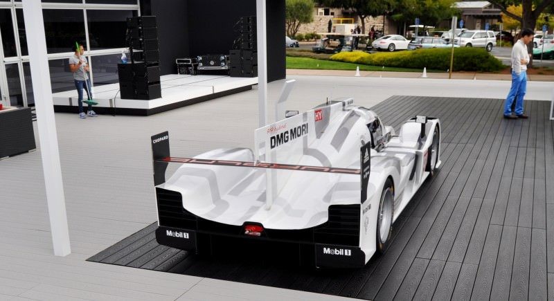 Car-Revs-Daily.com 2014 Porsche 919 LMP1 Racecar at the Quail 80