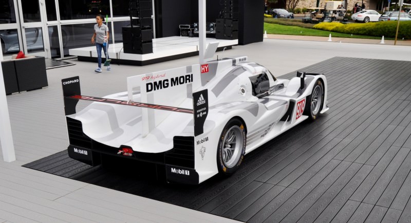 Car-Revs-Daily.com 2014 Porsche 919 LMP1 Racecar at the Quail 84