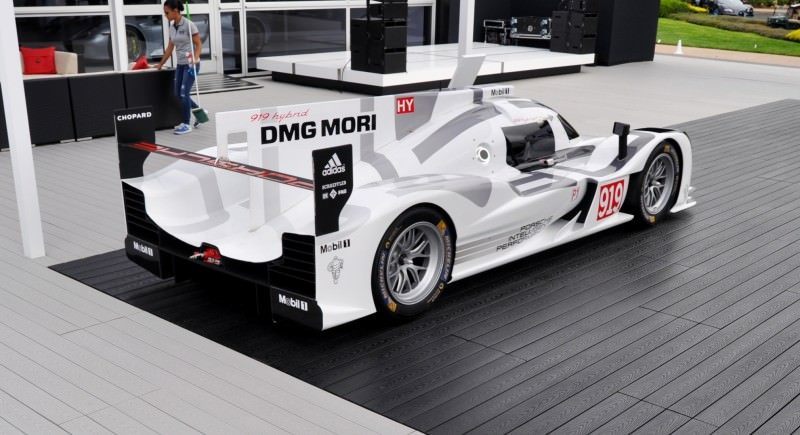 Car-Revs-Daily.com 2014 Porsche 919 LMP1 Racecar at the Quail 86