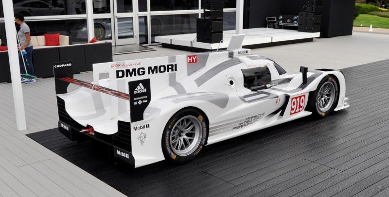 Car-Revs-Daily.com 2014 Porsche 919 LMP1 Racecar at the Quail 89