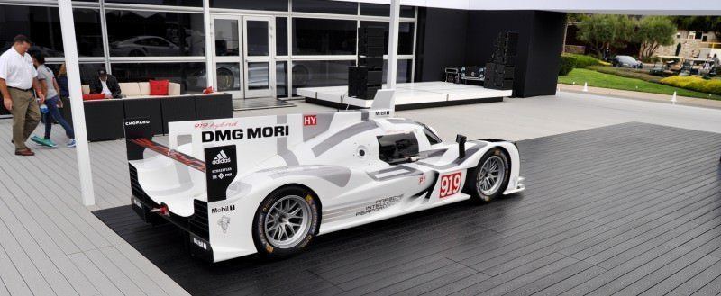 Car-Revs-Daily.com 2014 Porsche 919 LMP1 Racecar at the Quail 90