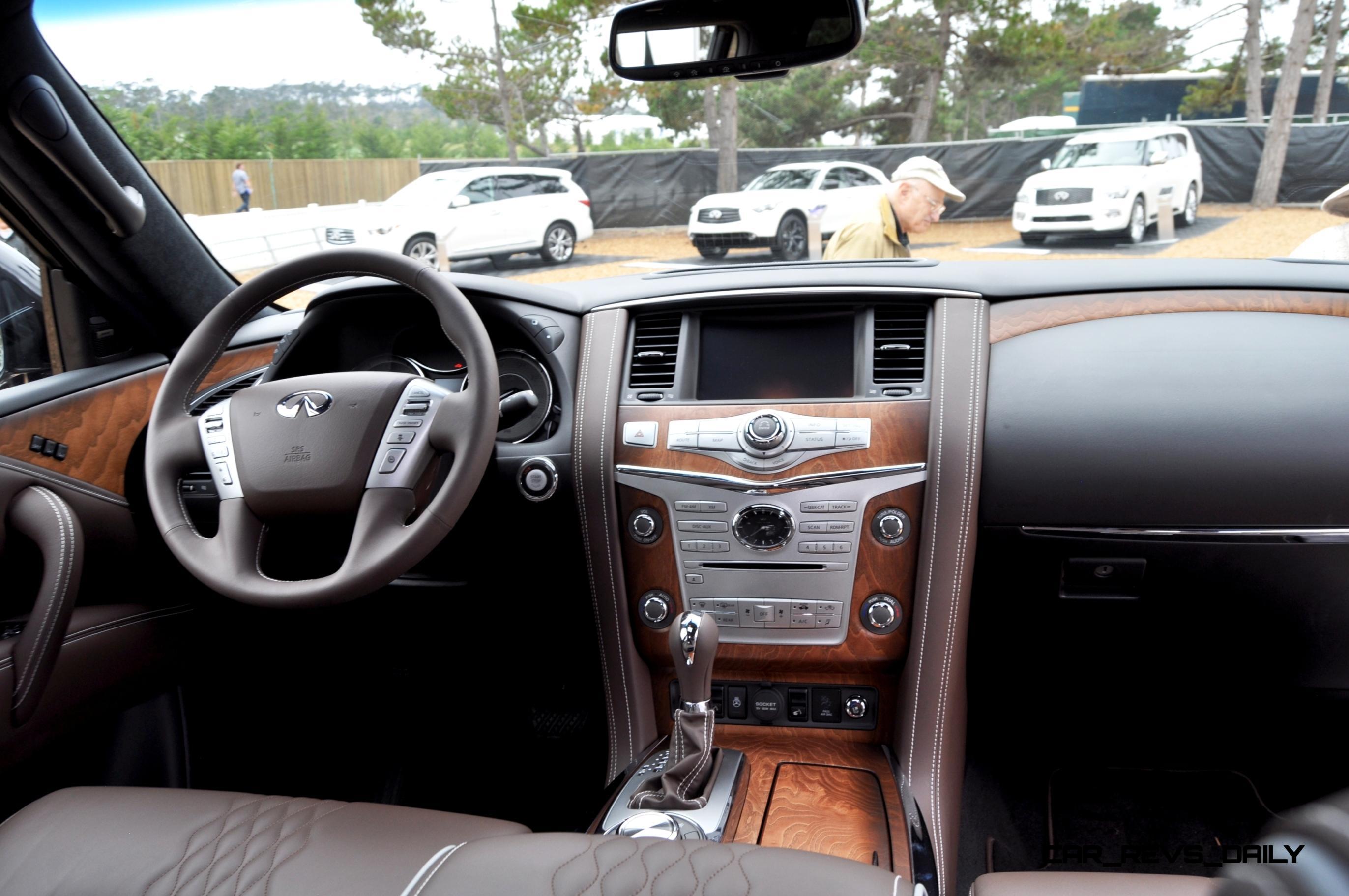 2015 Infiniti Qx80 Pebble Beach Photos Specs Options