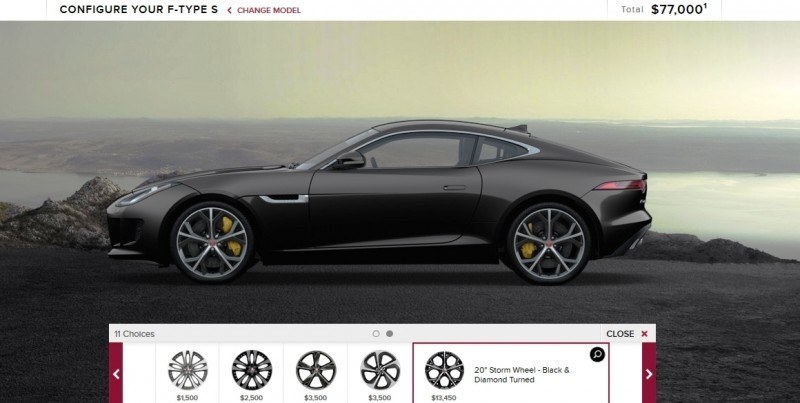 Car-Revs-Daily.com 2015 JAGUAR F-Type S Coupe - Options, Exteriors and Interior Colors Detailed14
