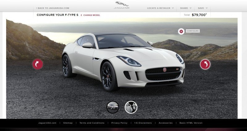 Car-Revs-Daily.com 2015 JAGUAR F-Type S Coupe - Options, Exteriors and Interior Colors Detailed53