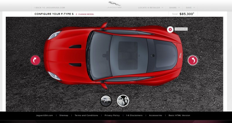 Building My 2015 Jaguar F Type S Coupe Options Exteriors