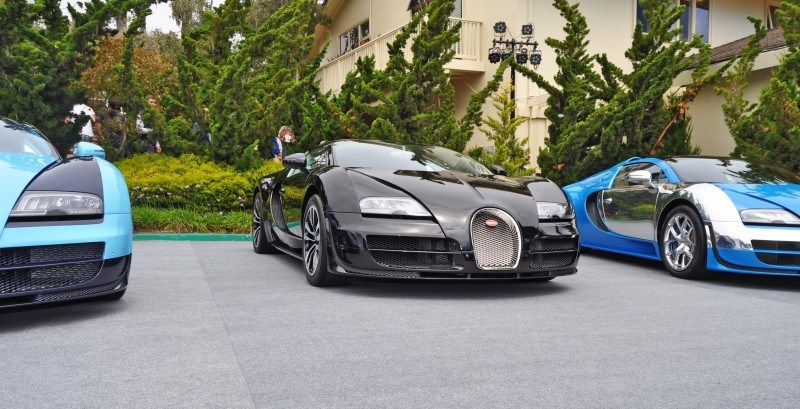 Car-Revs-Daily.com All Six Bugatti Veyron Legends Together In Pebble Beach 2014 20