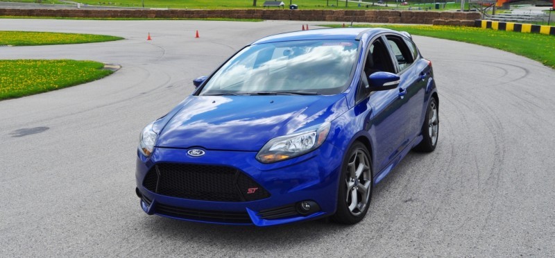 Car-Revs-Daily.com Autocrosses the 2014 Ford Focus ST 21