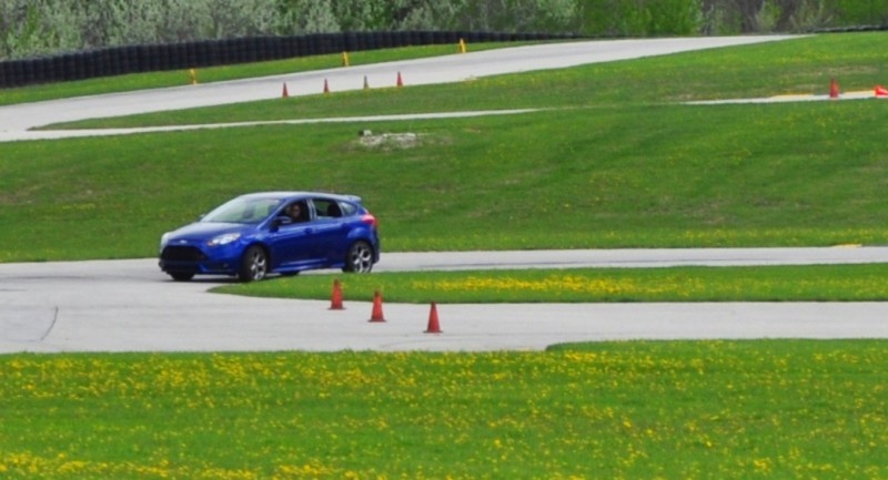 Car-Revs-Daily.com Autocrosses the 2014 Ford Focus ST 3
