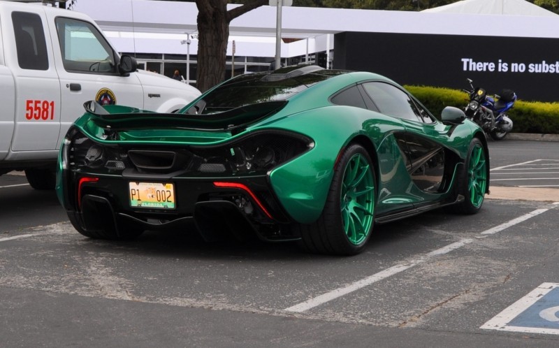 Car-Revs-Daily.com Green 2014 McLaren P1 25