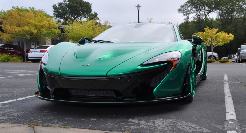 Car-Revs-Daily.com Green 2014 McLaren P1 46