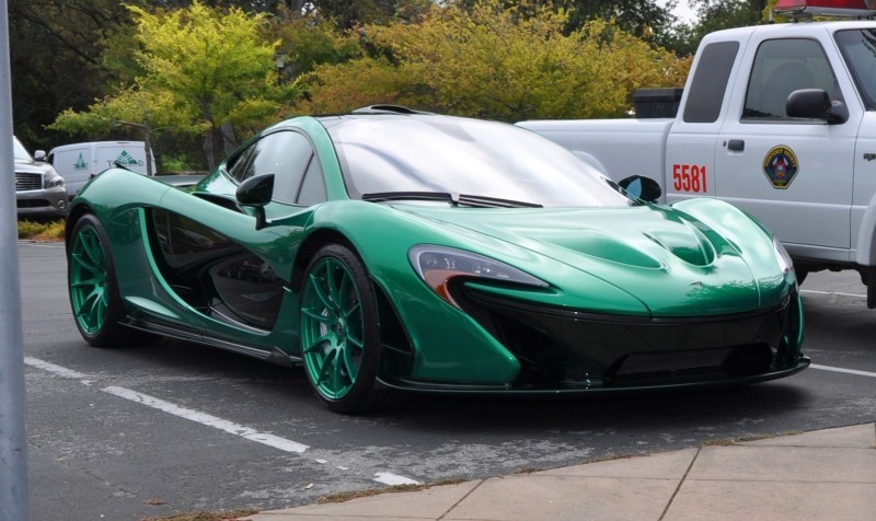 Car-Revs-Daily.com Green 2014 McLaren P1 9