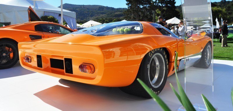 Car-Revs-Daily.com Hypercar Icons - 1969 McLaren M6B GT with 2014 McLaren 650S at The Quail  16