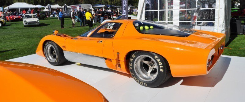 Car-Revs-Daily.com Hypercar Icons - 1969 McLaren M6B GT with 2014 McLaren 650S at The Quail  22
