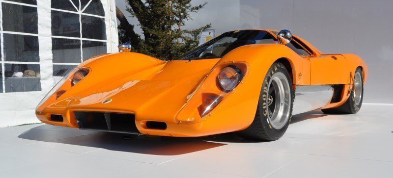 Car-Revs-Daily.com Hypercar Icons - 1969 McLaren M6B GT with 2014 McLaren 650S at The Quail  29