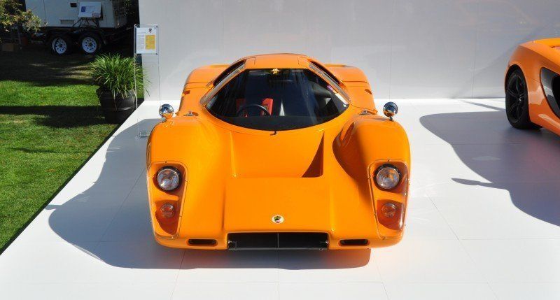 Car-Revs-Daily.com Hypercar Icons - 1969 McLaren M6B GT with 2014 McLaren 650S at The Quail  31