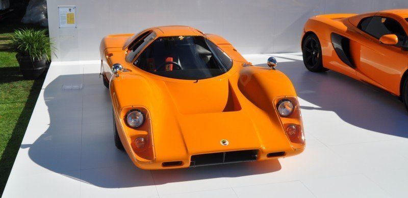 Car-Revs-Daily.com Hypercar Icons - 1969 McLaren M6B GT with 2014 McLaren 650S at The Quail  32