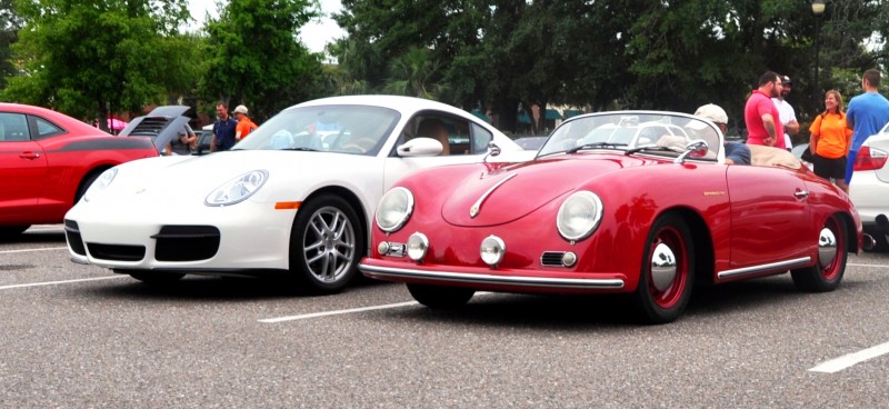 Charleston Cars and Coffee - 1955 Porsche 356 1500S Speedster 16