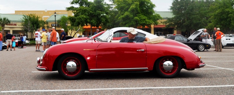 Charleston Cars and Coffee - 1955 Porsche 356 1500S Speedster 8