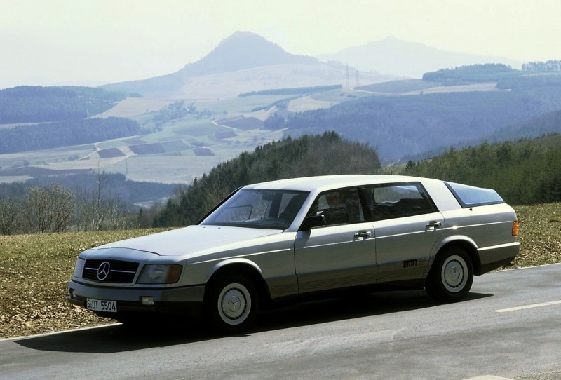 Concept Flashback - 1978 Mercedes-Benz Auto 2000 Concept Is Fastback Aero Limo7
