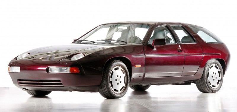 Creating The Porsche Sedan - 1988 Porsche 989 Panamera, 1991 Porsche 932, 1987 928 Studie and 1968 911 4-Door 8