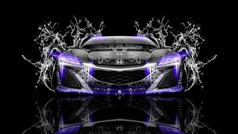 Design Talent Showcase - El-Tony.com Brings Sensual Elements Fire and Water to YOUR Car Wallpapers 12