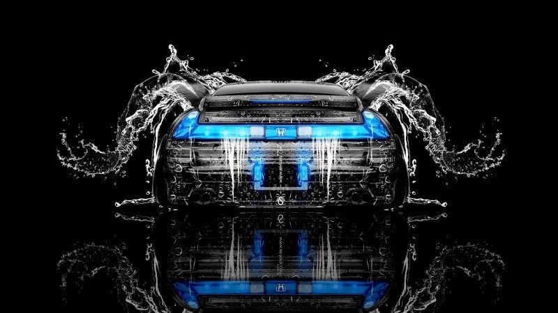 Design Talent Showcase - El-Tony.com Brings Sensual Elements Fire and Water to YOUR Car Wallpapers 14