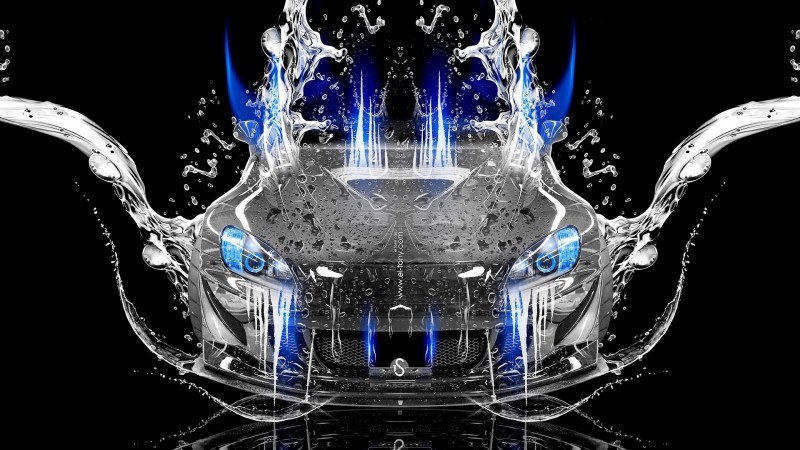 Design Talent Showcase - El-Tony.com Brings Sensual Elements Fire and Water to YOUR Car Wallpapers 15