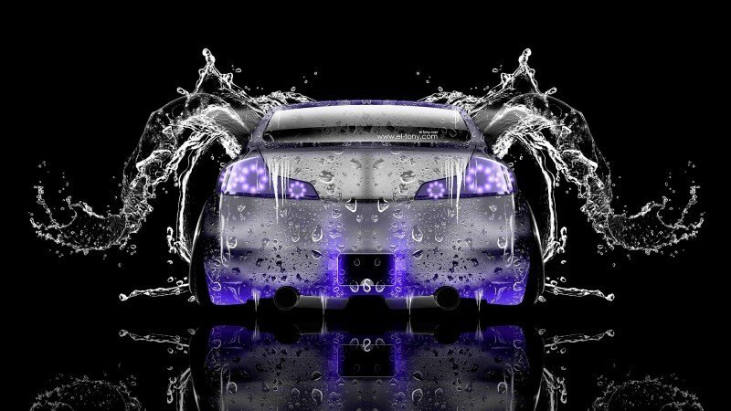 Design Talent Showcase - El-Tony.com Brings Sensual Elements Fire and Water to YOUR Car Wallpapers 16