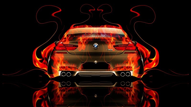 Design Talent Showcase - El-Tony.com Brings Sensual Elements Fire and Water to YOUR Car Wallpapers 2