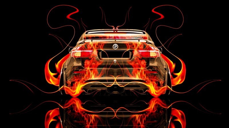 Design Talent Showcase - El-Tony.com Brings Sensual Elements Fire and Water to YOUR Car Wallpapers 3
