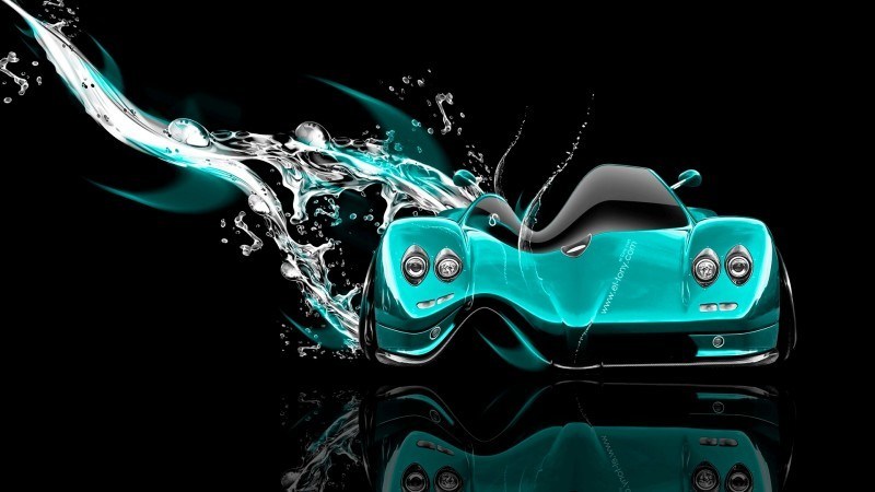 Design Talent Showcase - El-Tony.com Brings Sensual Elements Fire and Water to YOUR Car Wallpapers 35