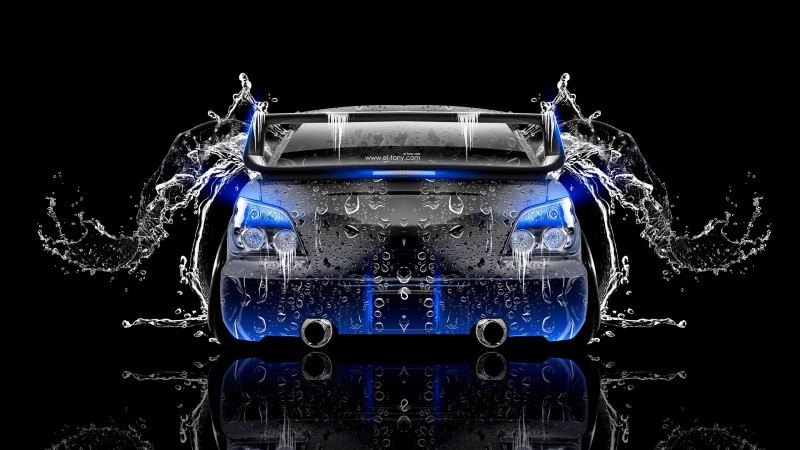Design Talent Showcase - El-Tony.com Brings Sensual Elements Fire and Water to YOUR Car Wallpapers 37