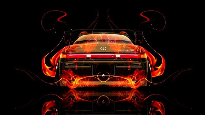Design Talent Showcase - El-Tony.com Brings Sensual Elements Fire and Water to YOUR Car Wallpapers 39