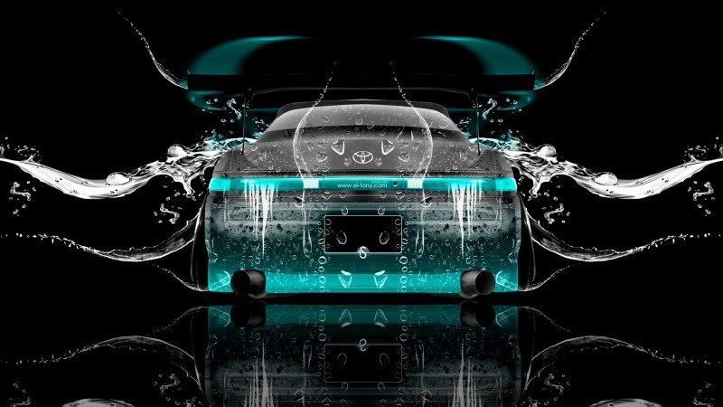 Design Talent Showcase - El-Tony.com Brings Sensual Elements Fire and Water to YOUR Car Wallpapers 40