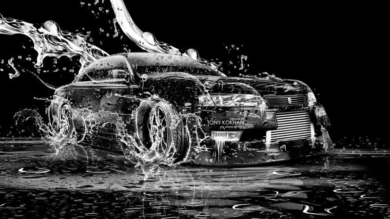 Design Talent Showcase - El-Tony.com Brings Sensual Elements Fire and Water to YOUR Car Wallpapers 41