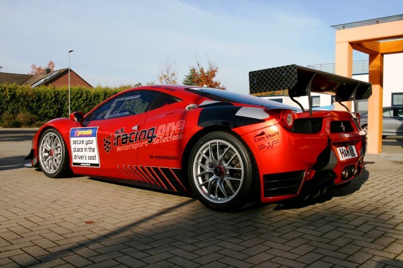 Ferrari 458 Competition by RacingOne Is Hardcore GT3 Track Attacker 10