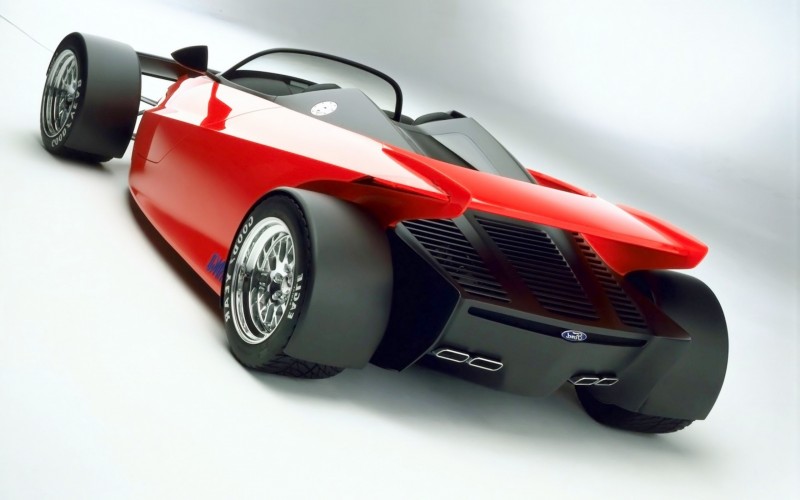 Ford Vision Gran Turismo Seems to Recall the 1996 INDIGO Open-Wheel Supercar Concept 1