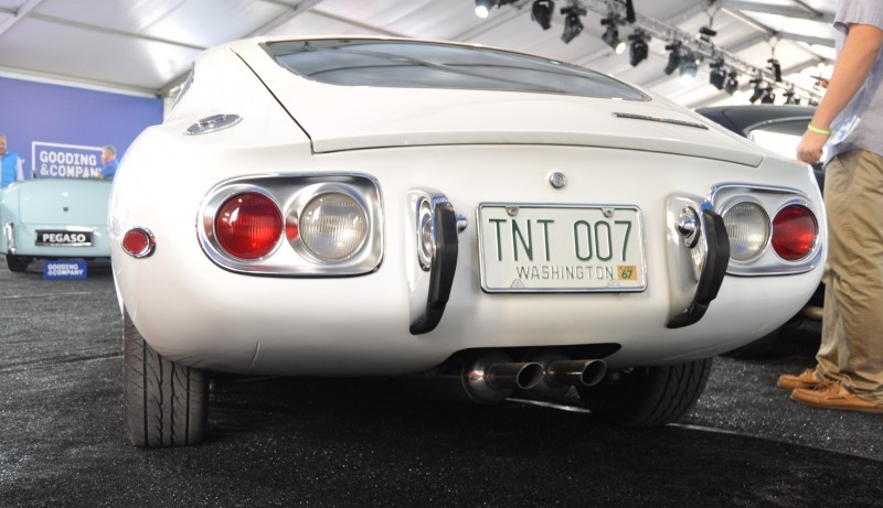 Gooding Pebble Beach 2014 - 1967 Toyota 2000GT in White with Original, US-Delivered Left-Hand-Drive 19
