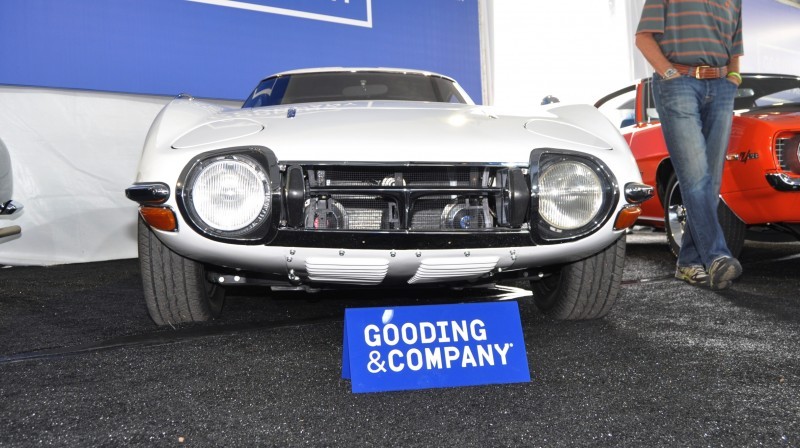 Gooding Pebble Beach 2014 - 1967 Toyota 2000GT in White with Original, US-Delivered Left-Hand-Drive 3