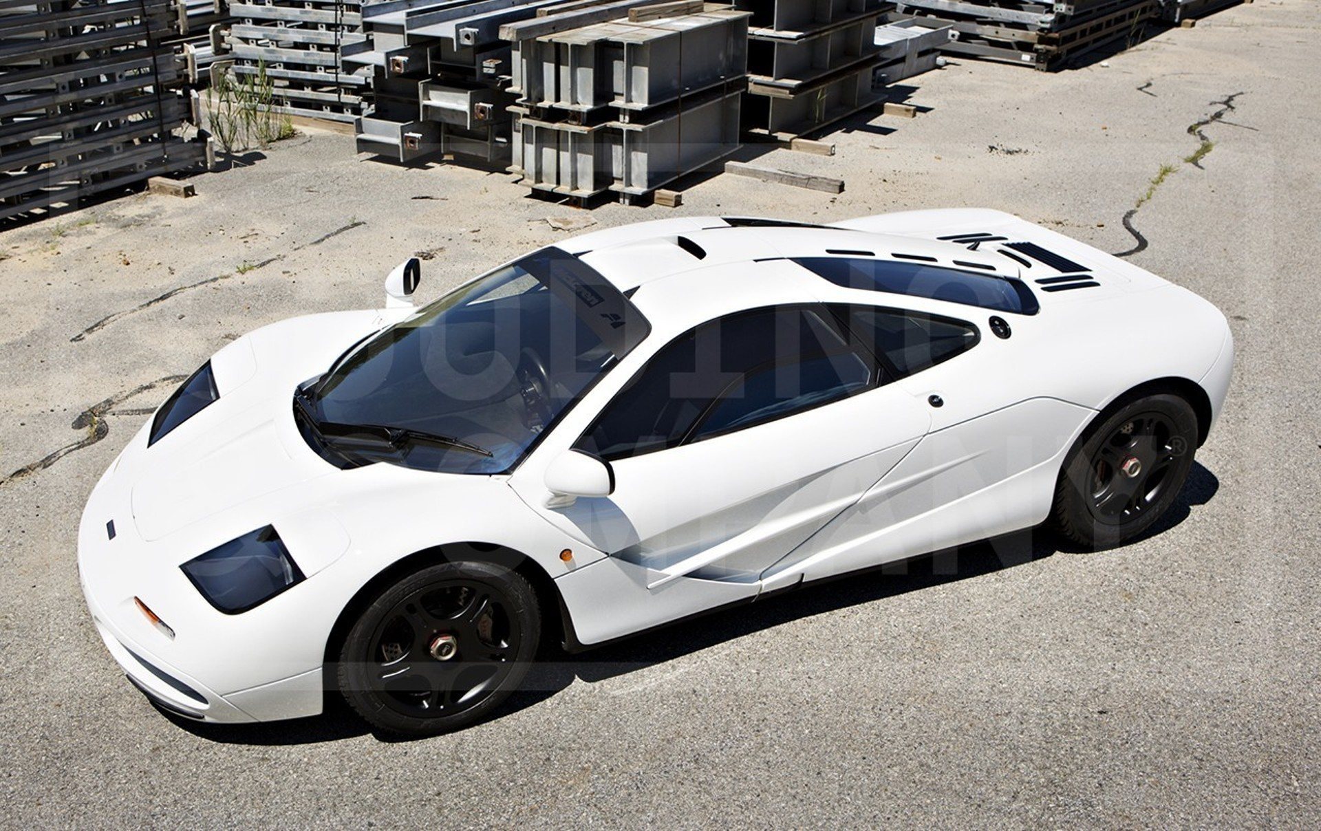 Gooding Pebble Beach 2014 Preview - 1995 McLaren F1 - The Only White F1 Ever Made ...