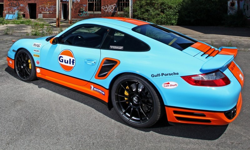 Gulf Racing Livery by CAM SHAFT for the Porsche 911 Turbo 16
