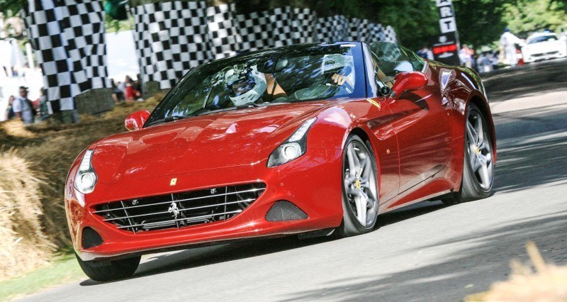 Jay Kay's Green LaFerrari and F12 TRS Spyder Cause Deadly Fanboy Riots at 2014 Goodwood FoS13