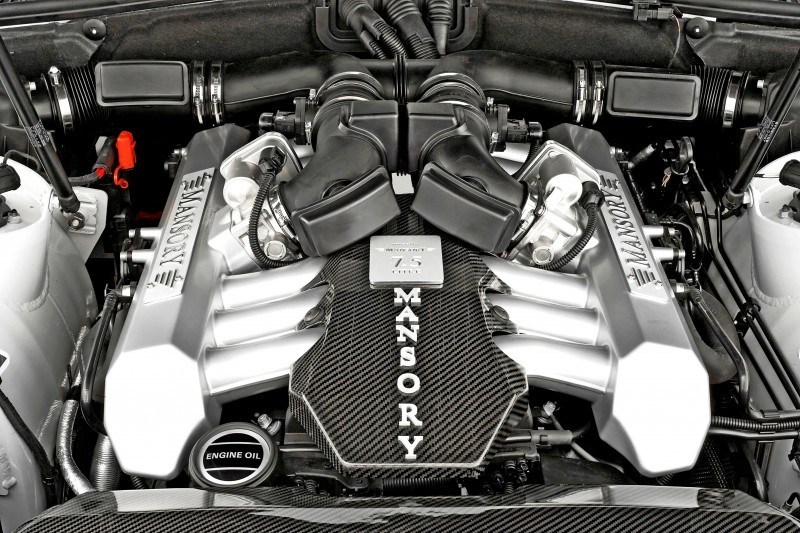 MANSORY Rolls-Royce Phantom Limo and Phantom Drophead Coupe Are 7.5L, V12TT Purebreds 16