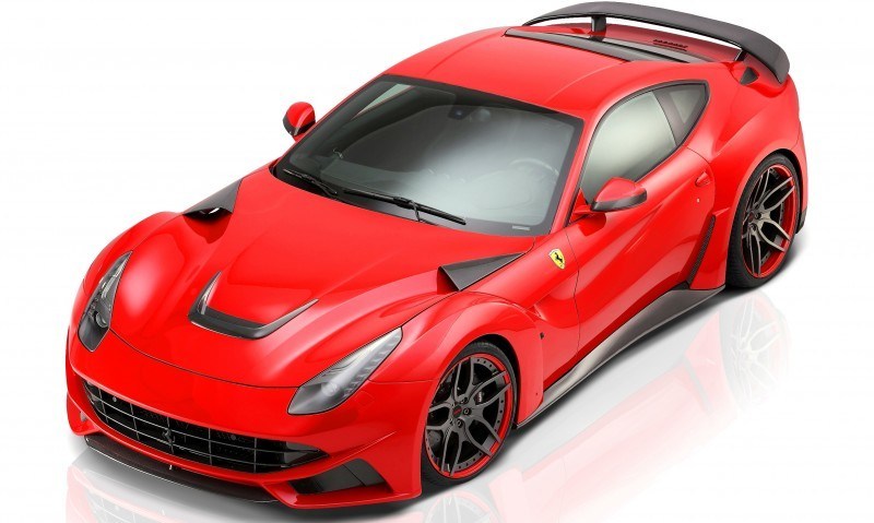 N Largo Ferrari F12 Widebody by NOVITEC ROSSO Is Unbelievably Hardcore Upgrade Package 11