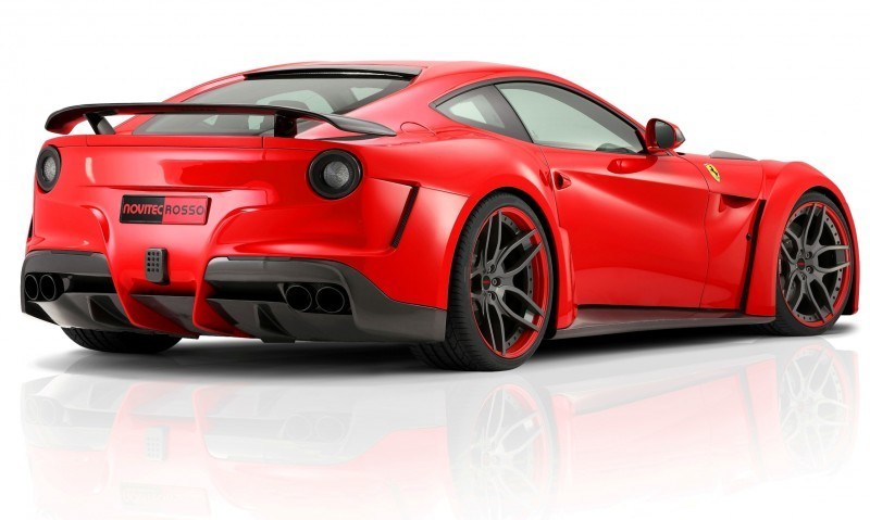 N Largo Ferrari F12 Widebody by NOVITEC ROSSO Is Unbelievably Hardcore Upgrade Package 13