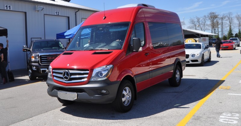 New 2014 Mercedes-Benz Sprinter Vans in Real Life + 2015 4x4 Model Details 8
