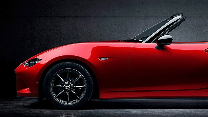 Next-Gen 2016 Mazda MX-5 First Look Shows Lean New Design 7