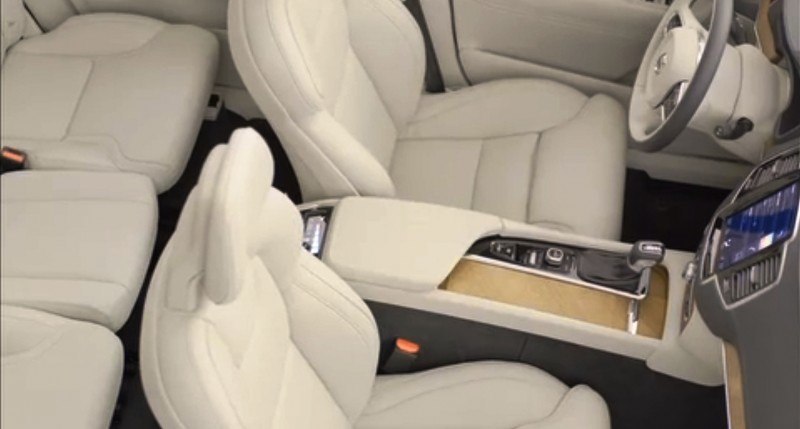 PRODUCTION 2015 VOLVO XC90 Interior First Look 26