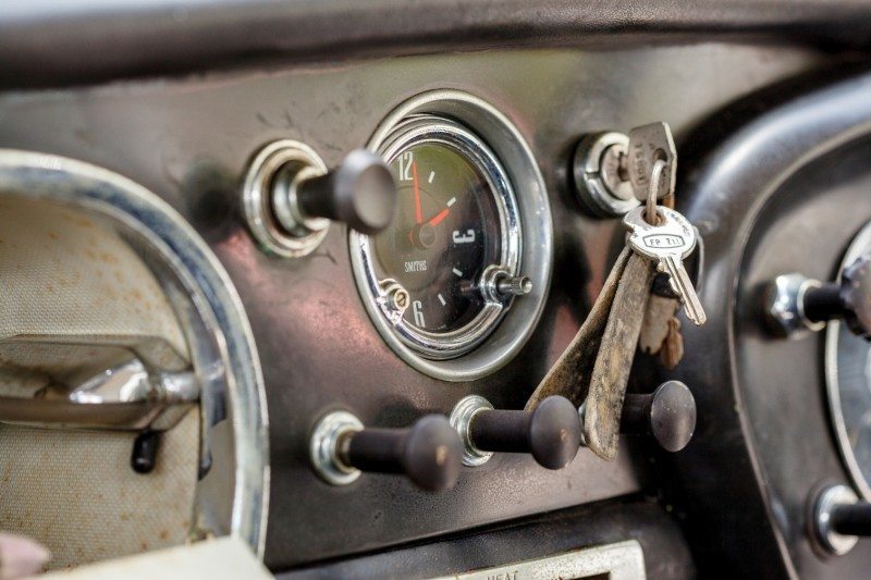 RM Auctions Monterey 2014 Preview - 1961 Aston-Martin DB4 Lost by Castrol Ltd, Found By You 12